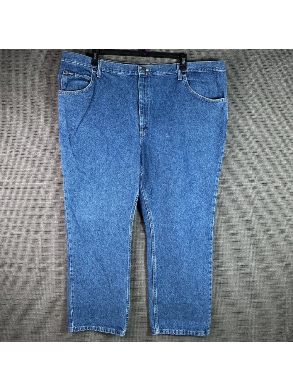Lee Mens Size 48x30 Blue Regular Fit Authentic Quality Denim Jeans